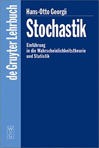 9783110172355: Stochastik: Einfuhrung in Wahrscheinlichkeitstheorie Und Statistik