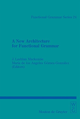 Imagen de archivo de A New Architecture for Functional Grammar a la venta por Thomas Emig