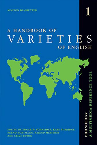9783110175325: A Handbook of Varieties of English: A Multi-Media Reference Tool