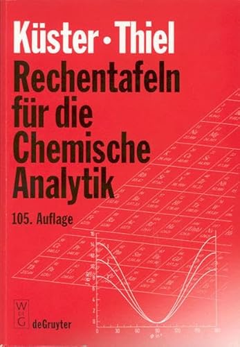 Stock image for Rechentafeln fr die Chemische Analytik. for sale by medimops