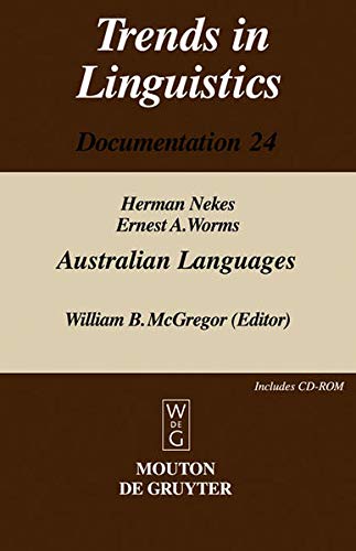 Beispielbild fr Australian Languages (Trends in Linguistics Documentation) zum Verkauf von Books From California