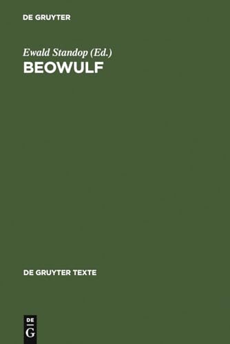 Stock image for Beowulf: Eine Textauswahl mit Einleitung, bersetzung, Kommentar und Glossar: Text - bersetzung - Kommentar (de Gruyter Texte) for sale by medimops