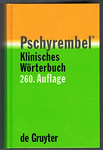 9783110176216: Pschyrembel Klinisches Wrterbuch