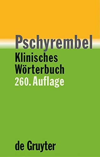 9783110176216: Pschyrembel Klinisches Wrterbuch