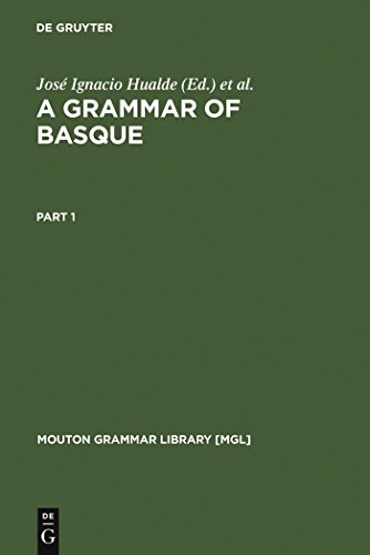 9783110176834: A Grammar of Basque: 26 (Mouton Grammar Library [MGL], 26)