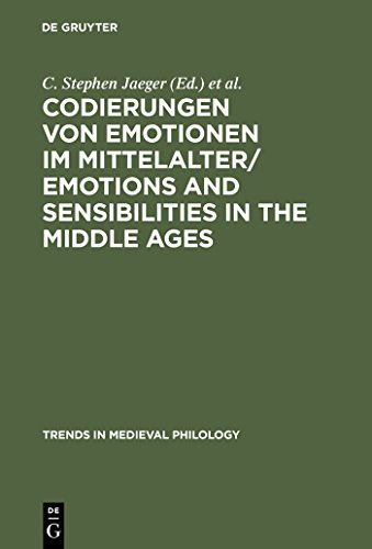 Beispielbild fr Codierungen von Emotionen im Mittelalter / Emotions and Sensibilities in the Middle Ages (Trends in Medieval Philology, Band 1) zum Verkauf von medimops