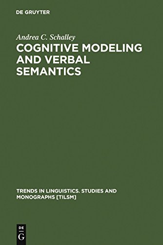 Beispielbild fr Cognitive Modeling and Verbal Semantics: A Representational Framework Based On UML (Trends in Linguistics. Studies and Monographs) zum Verkauf von Books From California