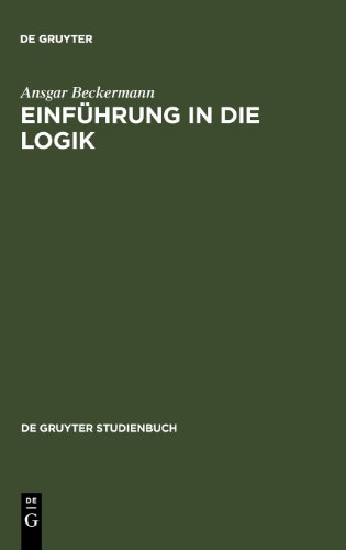 Einführung in die Logik. - Beckermann, Ansgar