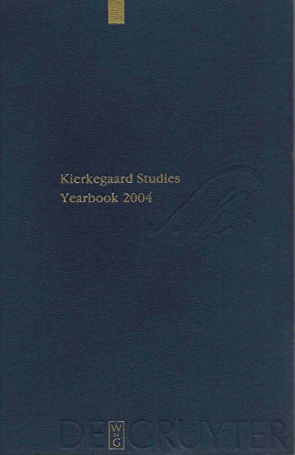 Stock image for Kierkegaard Studies: Yearbook 2004 for sale by Books From California