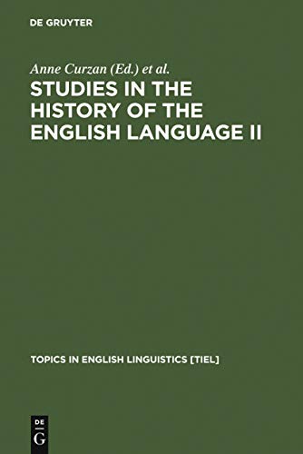 Beispielbild fr Studies In The History Of The English Language Ii: Unfolding Conversations (Topics in English Linguistics) zum Verkauf von Books From California