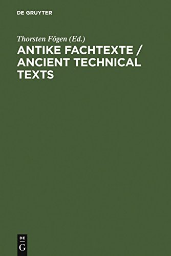 Stock image for Antike Fachtexte / Ancient Technical Texts for sale by Ria Christie Collections