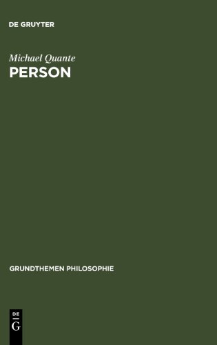 Beispielbild fr Person (Grundthemen Philosophie) (German Edition) zum Verkauf von Books From California