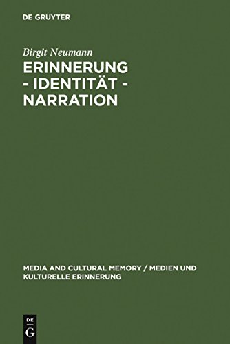 Beispielbild fr Erinnerung - Identität - Narration: Gattungstypologie und Funktionen kanadischer Fictions of Memory (Media and Cultural Memory/Medien Und Kulturelle Erinnerung) (German Edition) zum Verkauf von Books From California