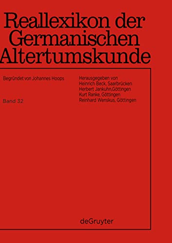 Beispielbild fr Reallexikon der Germanischen Altertumskunde: Band 32: Va - Vulgarrecht (German Edition) zum Verkauf von Books From California