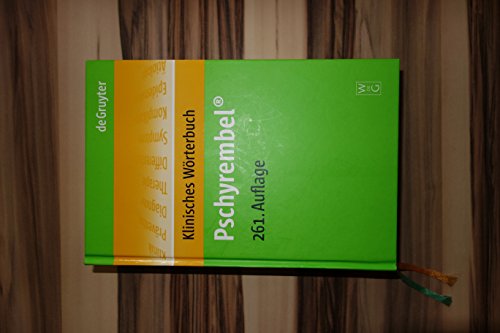 9783110185348: Pschyrembel Klinisches Worterbuch/ Pschyrembel Clinical Dictionary
