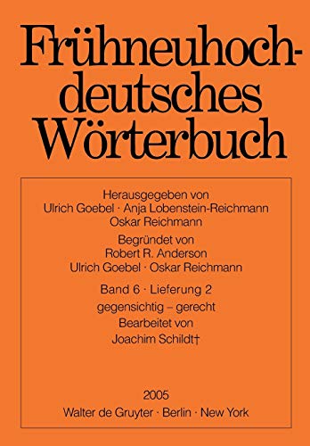 Stock image for Fruhneuhochdeutsches Worterbuch for sale by Revaluation Books