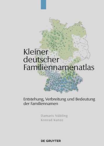 Stock image for Kleiner Deutscher Familiennamenatlas for sale by Blackwell's
