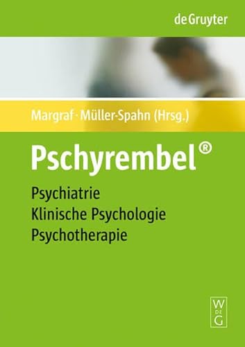 Beispielbild fr Pschyrembel Psychiatrie, Klinische Psychologie, Psychotherapie zum Verkauf von medimops