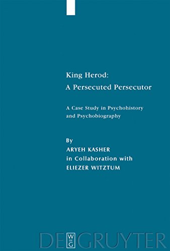 9783110189643: King Herod: A Persecuted Persecutor: 36 (Studia Judaica, 36)