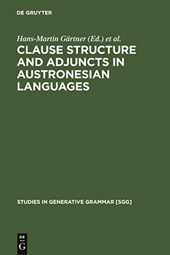 Stock image for Clause Structure and Adjuncts in Austronesian Languages for sale by Ria Christie Collections