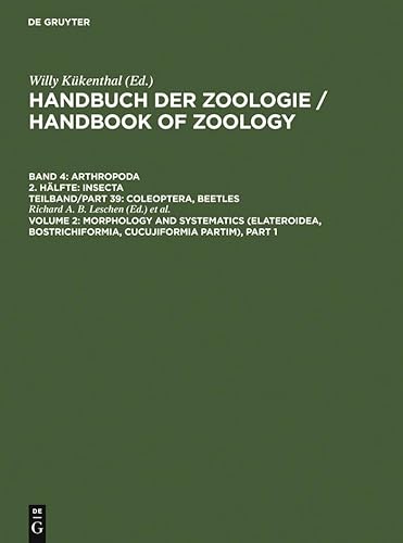 9783110190755: Volume 2: Morphology and Systematics (Elateroidea, Bostrichiformia, Cucujiformia partim) (Handbook of Zoology)