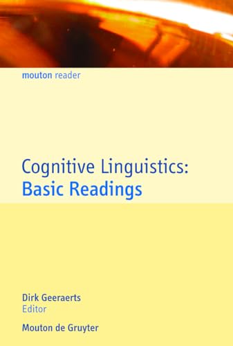 Beispielbild fr Cognitive Linguistics: Basic Readings (Cognitive Linguistics Research) zum Verkauf von Anybook.com