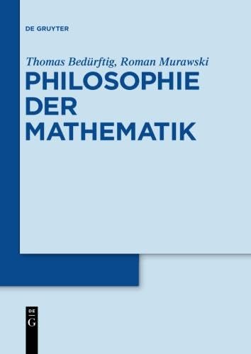 9783110190939: Philosophie der Mathematik