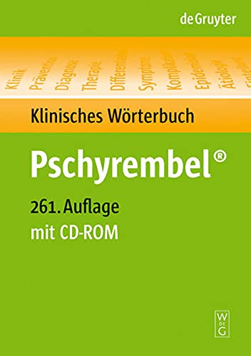 9783110191271: Pschyrembel Klinisches Worterbuch