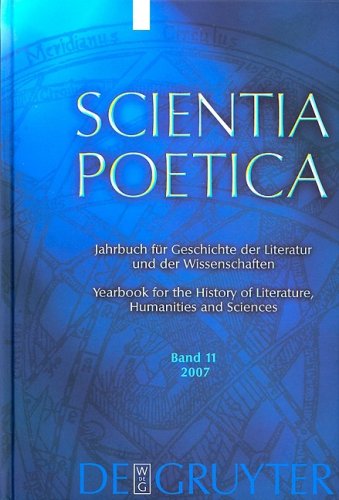 Scientia Poetica 2007: Jagrbuch Fur Geschichte Der Literatur Ud Der Wissenschaften/ Yearbook for the History of Literature, Humaiities, and Sciences: 11 (German and English Edition) (9783110192902) by Danneberg; Lutz