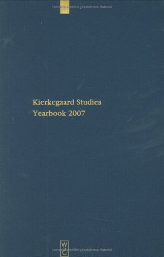 Stock image for Kierkegaard Studies Yearbook 2007 for sale by Thomas Emig