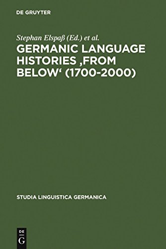 Stock image for Germanic Language Histories 'From Below' (1700-2000) (Volume 86) for sale by Anybook.com