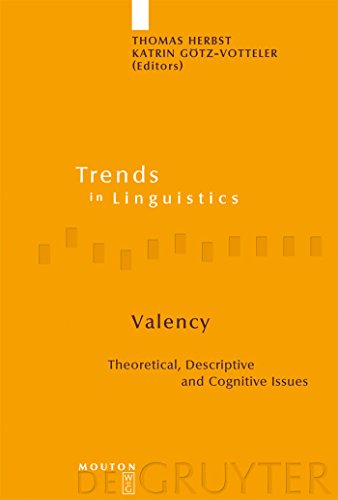 9783110195736: Valency: Theoretical, Descriptive and Cognitive Issues: 187
