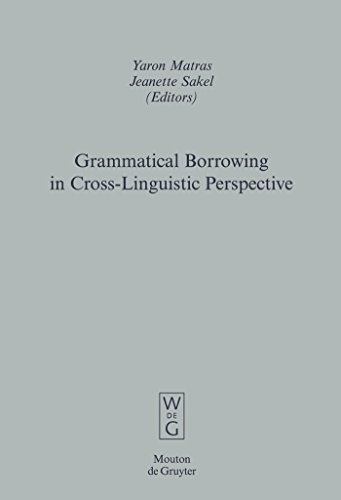9783110196283: Grammatical Borrowing in Cross-Linguistic Perspective: 38