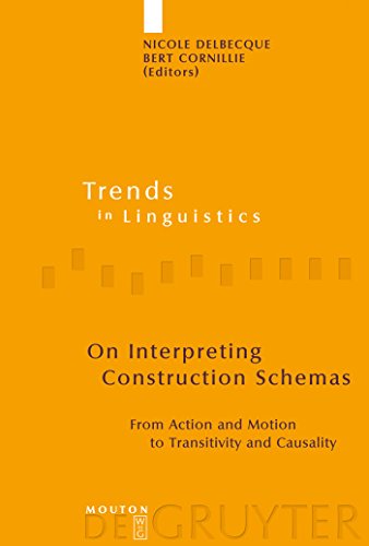 Beispielbild fr On Interpreting Construction Schemas: From Action and Motion to Transitivity and Causality zum Verkauf von Thomas Emig
