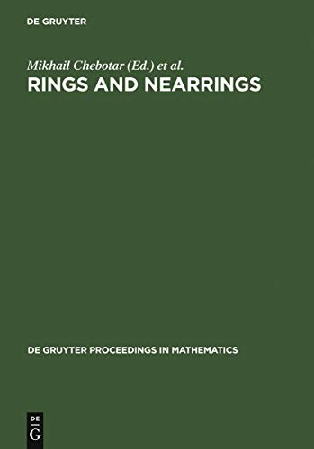 Rings and nearrings. Proceedings of the International Conference on Algebra, Tainan, Taiwan, March 6 - 12, 2005. In memory of Kostia Beidar. - Chebotar, Mikhail, Fong Yuen and Wen-Fong Ke (Eds.)