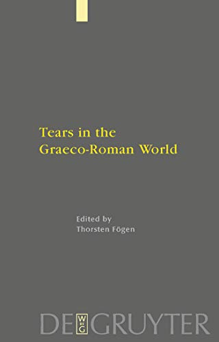 Stock image for Tears in the Graeco-Roman World for sale by Ria Christie Collections