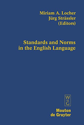 Stock image for Standards and Norms in the English Language (Contributions to the Sociology of Language [Csl]) for sale by Books From California