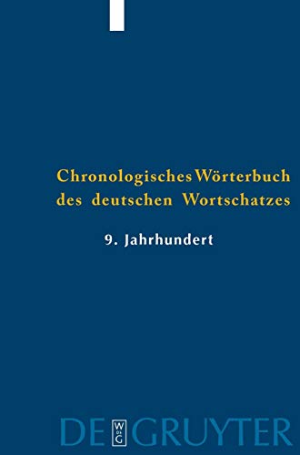 Der Wortschatz Des 9. Jahrhunderts (German Edition) (9783110205022) by Elmar Seebold; Elke Krotz; Brigitte Bulittea; Elisabeth Leiss