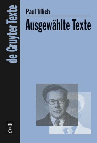 9783110205275: Ausgewhlte Texte (De Gruyter Texte) (German Edition)