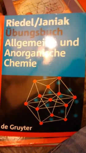 9783110206876: bungsbuch Allgemeine Und Anorganische Chemie / Tutorial General and Inorganic Chemistry (German Edition)