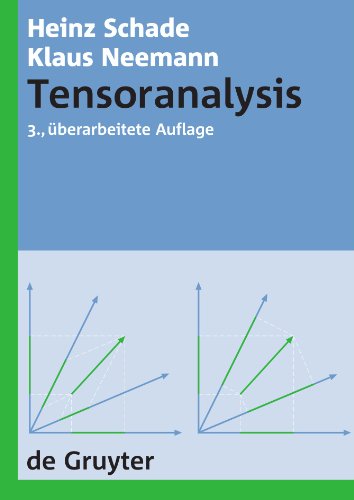 Beispielbild fr Tensoranalysis (de Gruyter Lehrbuch) zum Verkauf von medimops