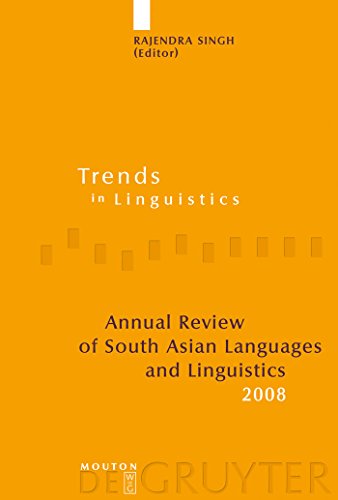 Beispielbild fr Annual Review of South Asian Languages and Linguistics: 2008 zum Verkauf von Thomas Emig