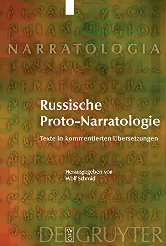 Stock image for Russische Proto-Narratologie . Texte in kommentierten bersetzungen. for sale by Ganymed - Wissenschaftliches Antiquariat