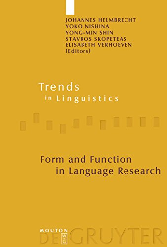 9783110216127: Form and Function in Language Research (Trends in Linguistics: Studies & Monographs): Papers in Honour of Christian Lehmann: 210 (Trends in Linguistics. Studies and Monographs [TiLSM], 210)