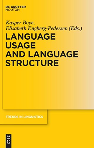 Beispielbild fr Language Usage and Language Structure (Trends in Linguistics. Studies and Monographs) zum Verkauf von Books From California