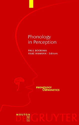Beispielbild fr Phonology in Perception zum Verkauf von Michener & Rutledge Booksellers, Inc.