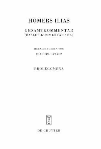 9783110221534: Prolegomena (Sammlung wissenschaftlicher Commentare (SWC)) (German Edition)