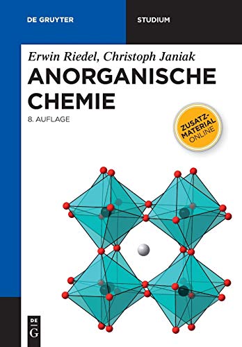 Stock image for Anorganische Chemie (de Gruyter Studium) for sale by medimops