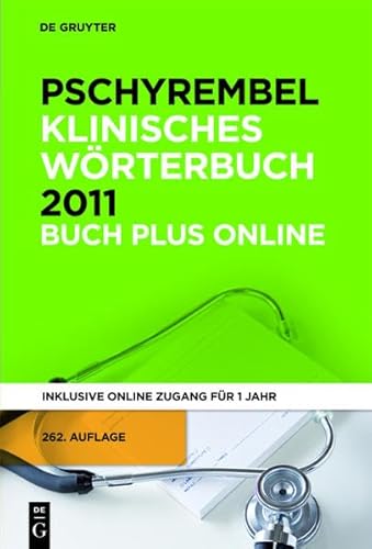 Beispielbild fr Pschyrembel Klinisches Wrterbuch Buch + Online 2011 zum Verkauf von medimops