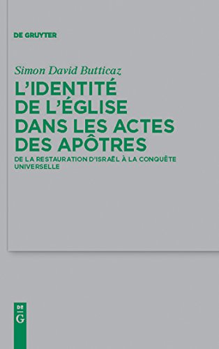 Stock image for L'identit de l'Eglise dans les Actes des ap tres for sale by Ria Christie Collections